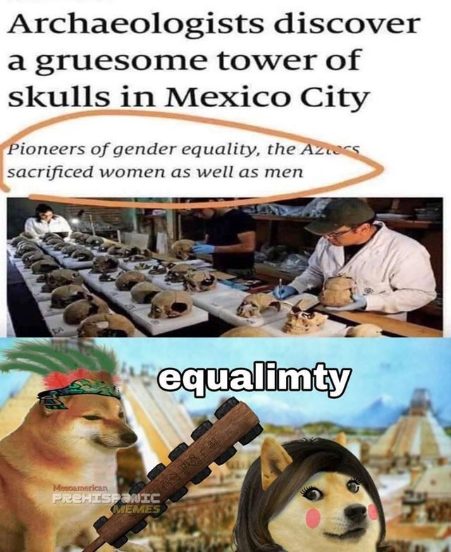 Oh yes, enslaved equality